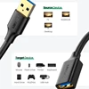 UGREEN USB Extension Cable USB 3.0 2.0 Extender Cord Type A Male to Female Data Transfer Lead for Playstation Keyboard Printer ► Photo 3/6