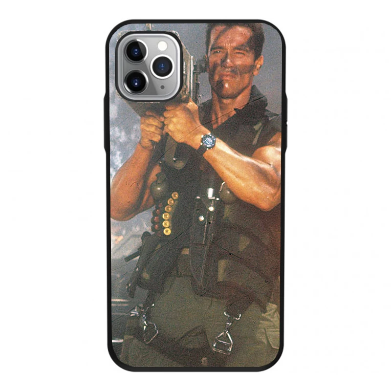 VIP Арнольд Шварценеггер фильм Commando 1985 плакат чехол для телефона для Apple iPhone 11 PRO MAX