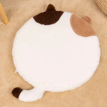 

Dog House Cat Net Red Cartoon Pet Winter Warm Bed Mat Protective