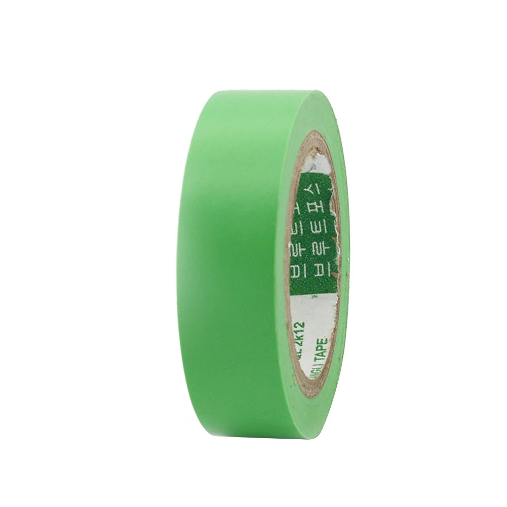6 Electrical Tape Insulation Adhesive Tape Waterproof PVC Wide High-temperature Tape Flame Retardant PVC Tape 9m x 18mm - Color: 6