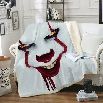 

BEST.WENSD DropShip Winter Sherpa Blankets Printed Home Sherpa Plush Throw Blanket 150x20cm 130x150 Manta Blankets for Beds