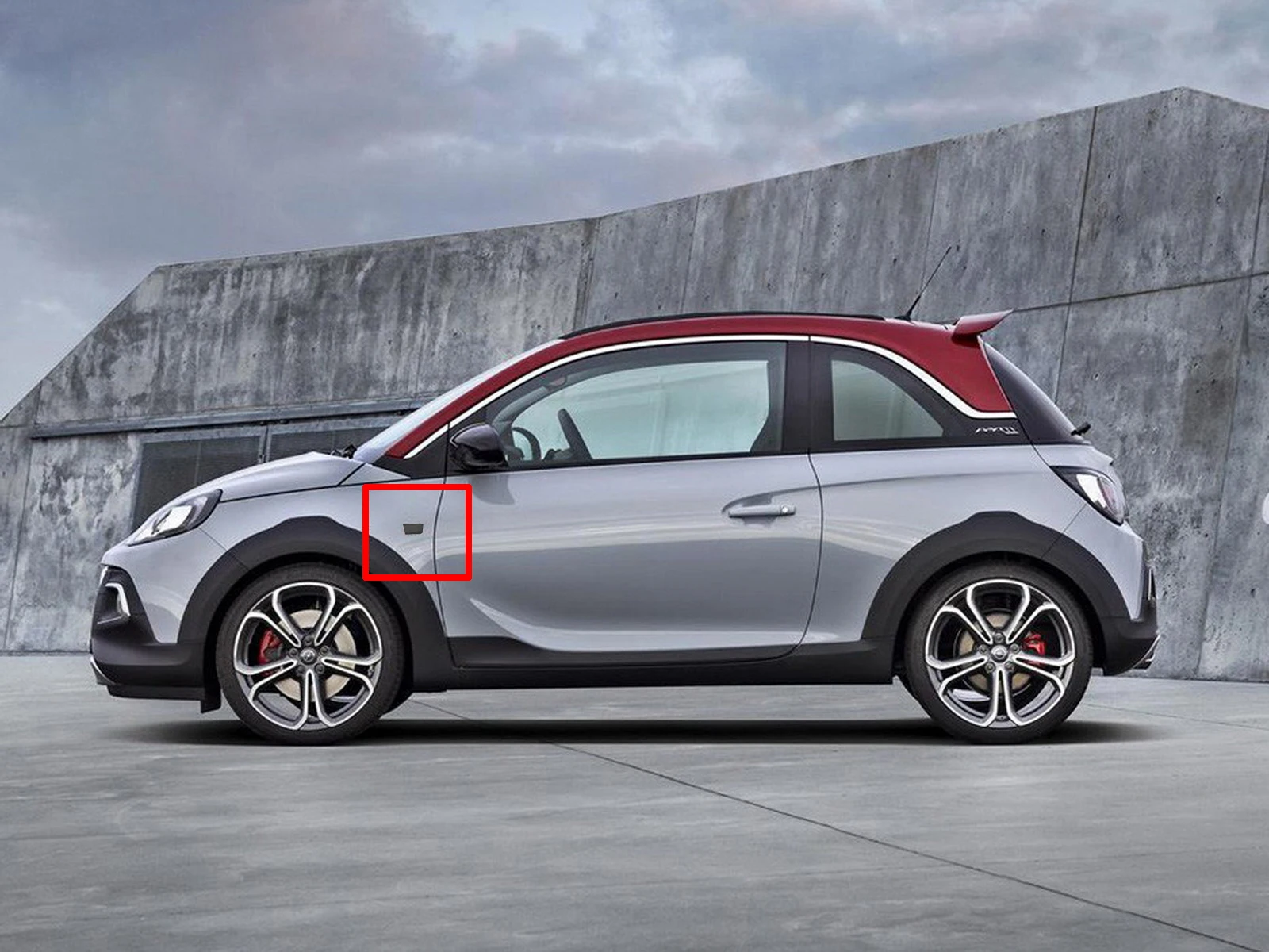 Для Opel Vauxhall Astra H J Corsa D Insignia белый светодиодный светильник повторителя с боковым индикатором