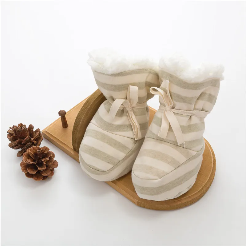 Winter Newborn Baby Boys Girls Flock Warm Pre-walker Boots Shoes Infant Boy Girl Toddler Soft Soled First Walker Boots Shoes