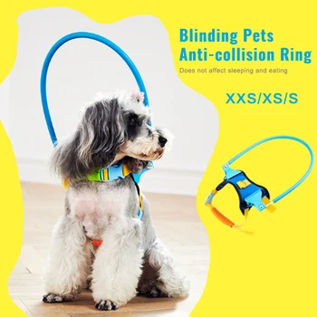 

XXS/XS/S Pet Anti-collision Ring Collar Blinding Pets Dog Protection Circle Animal Puppy Guiding