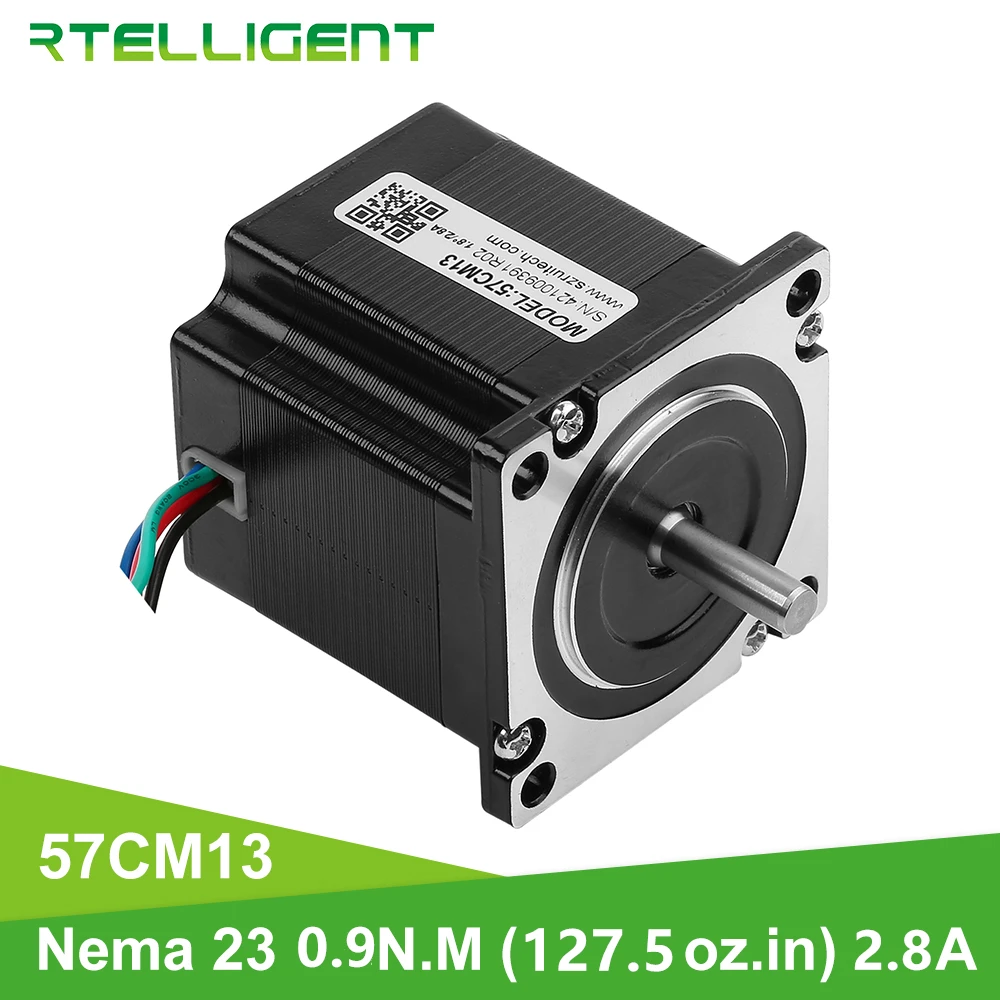 Rtelligent NEma 23 шаговый двигатель 57 мм 6 35 диаметр фланца 0 9n. M 9NCM 9kgf. См|Шаговый