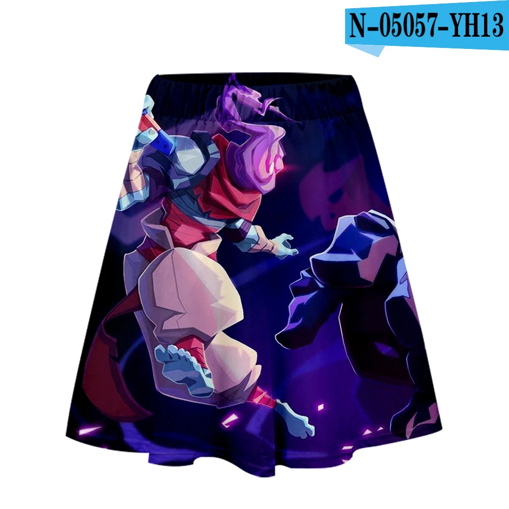 Dead Cells юбка Harajuku Повседневная стиль Harajuku поп юбки новые сексуальные Kpops Женские повседневные Dead Cells юбки - Цвет: Серый