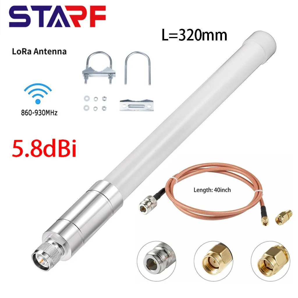 fiberglass antenna kit for helium hotspot Helium HNT Mining Antenna 860-930MHz For RAK 5.8 DBi Outdoor LoRa Omni Fiberglass Fiber Antenna Kit Helium Hotspot fiberglass antenna kit