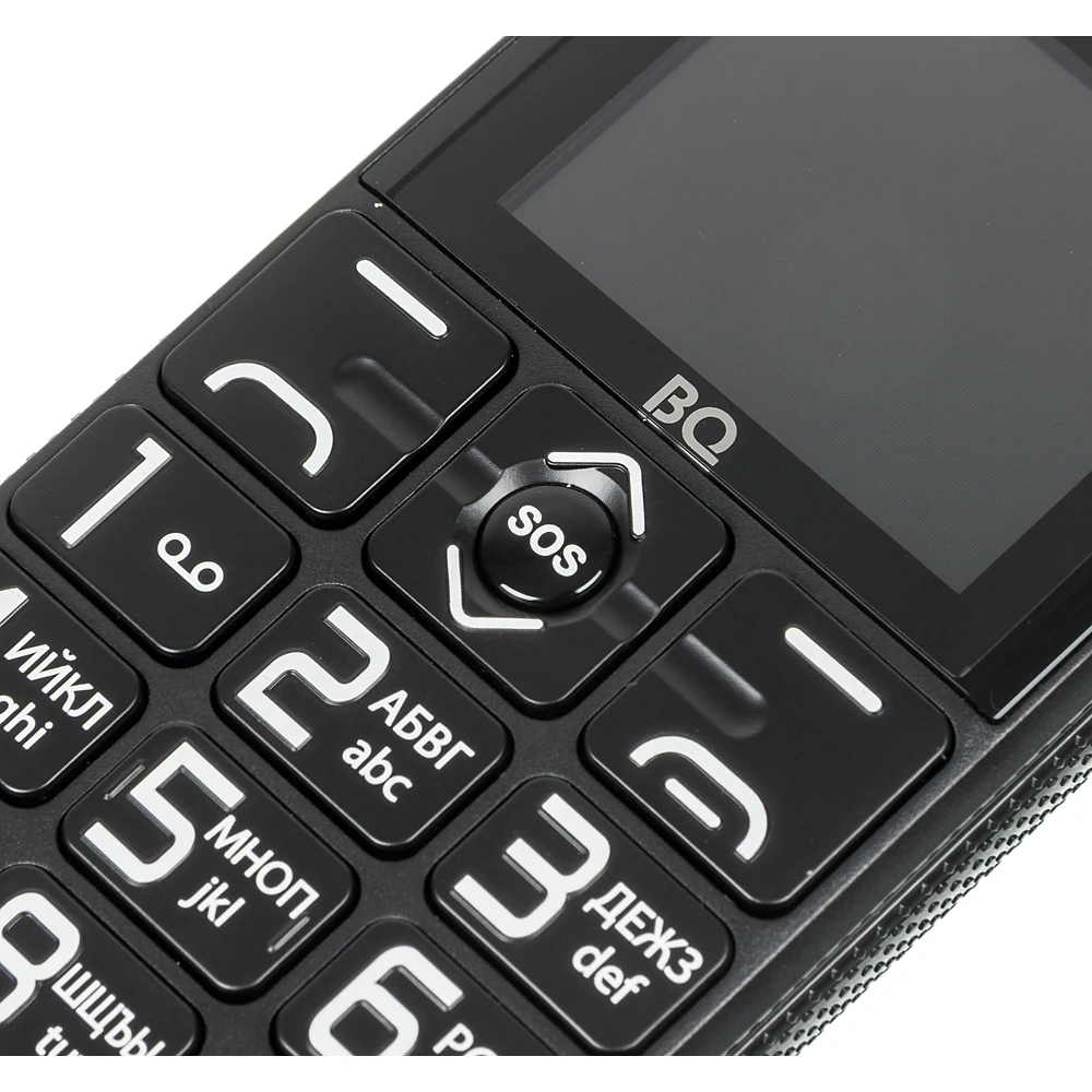 Мобильный телефон BQ Respect 1851 32Mb черный 2Sim 1.77" TN 128x160 0.08Mpix