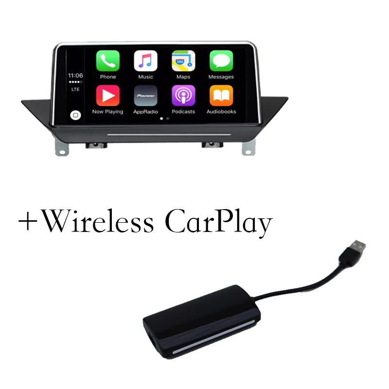 Liandlee Car Multimedia GPS Audio Radio Stereo For BMW X1 E84 2009~2015 Without Monitor CarPlay TPMS Navigation NAVI