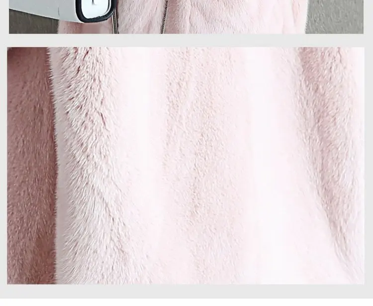 inverno nova todo vison casaco de pele das mulheres curto moda simples локомотив terno gola de pele de vison casaco de pel