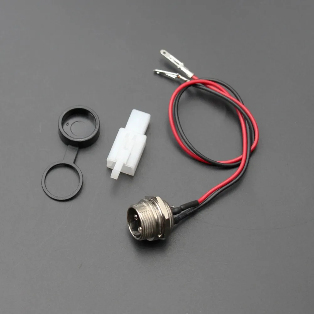 3 Pin 2 провода разъем Jack электрические газовые скутеры разъем для батареи зарядное устройство E скутер