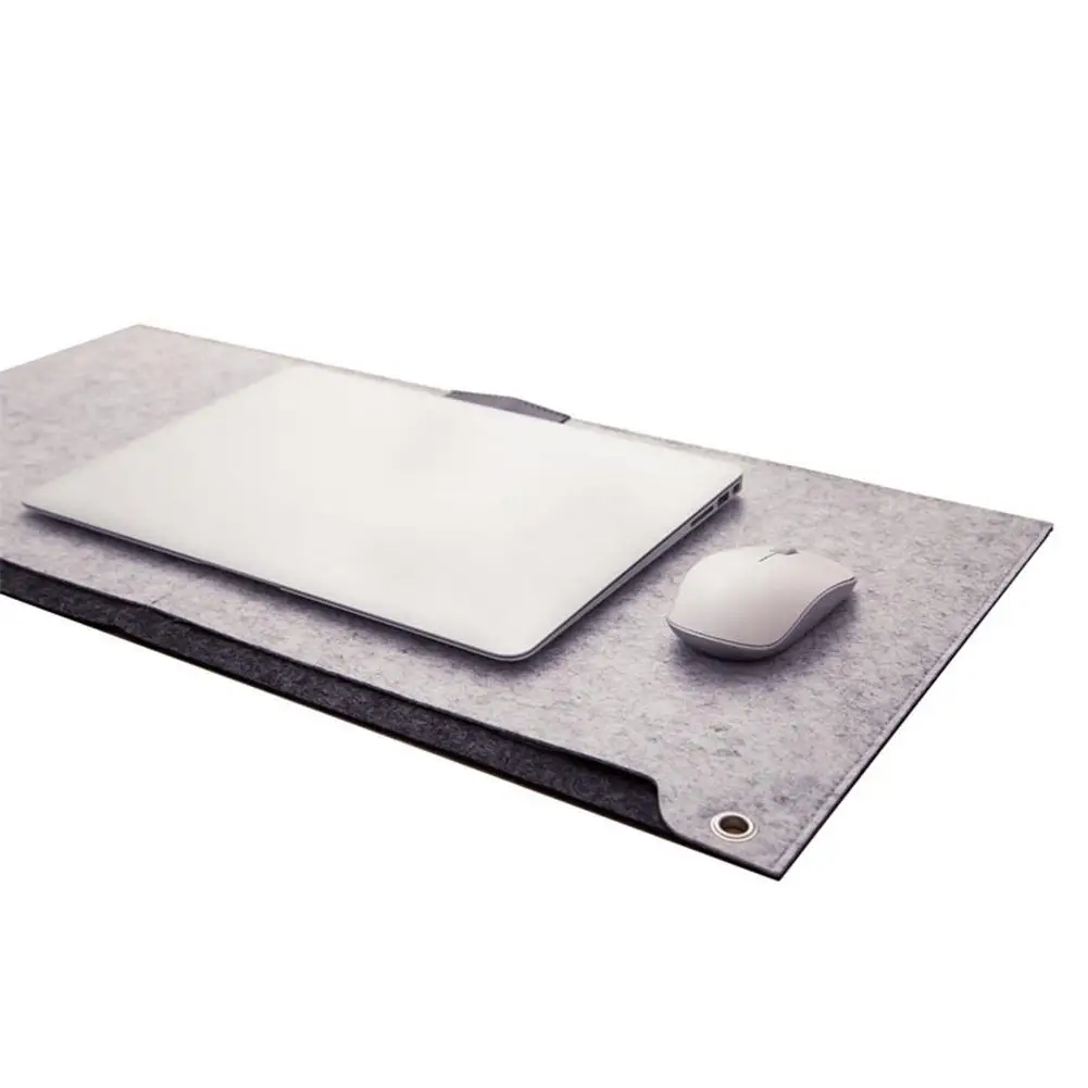 

Large Office Computer Desk Mat Modern Table Keyboard Mouse Pad Wool Felt Laptop Cushion Desk Mat Gamer Mousepad Mat