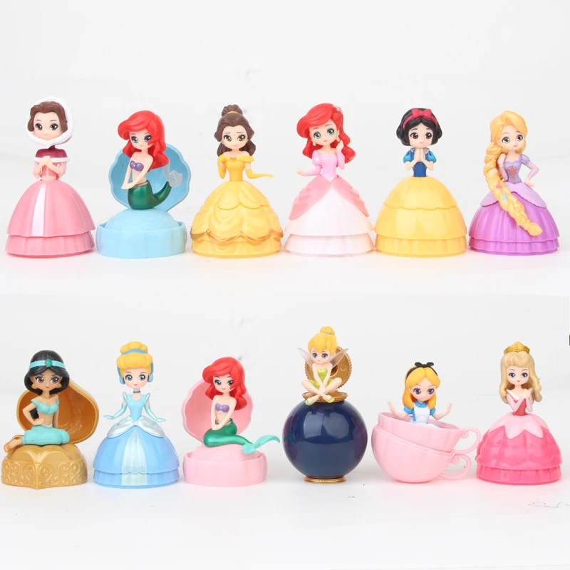 

6 Pcs/Set 7 cm LOL Princess Dolls Toys Surprise Gift For Children Kids Toys Random Send All Different