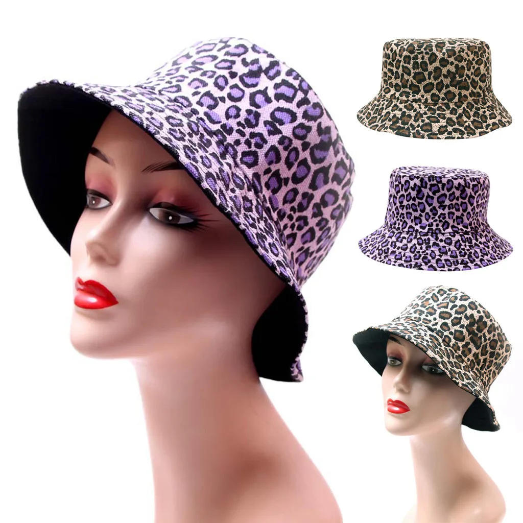 Летняя мужская и женская Кепка унисекс с леопардовым принтом в рыбацком стиле