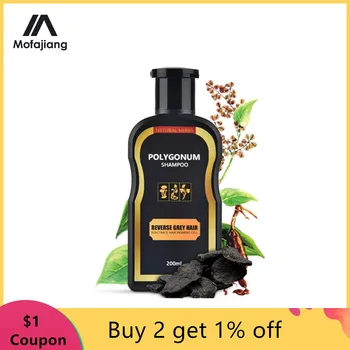 

Grey Reverse Hair Color Black Hair Shampoo Natural Shampoos Black Hair Care Repair Oil Control Anti-dandruff Moisturizing Cream