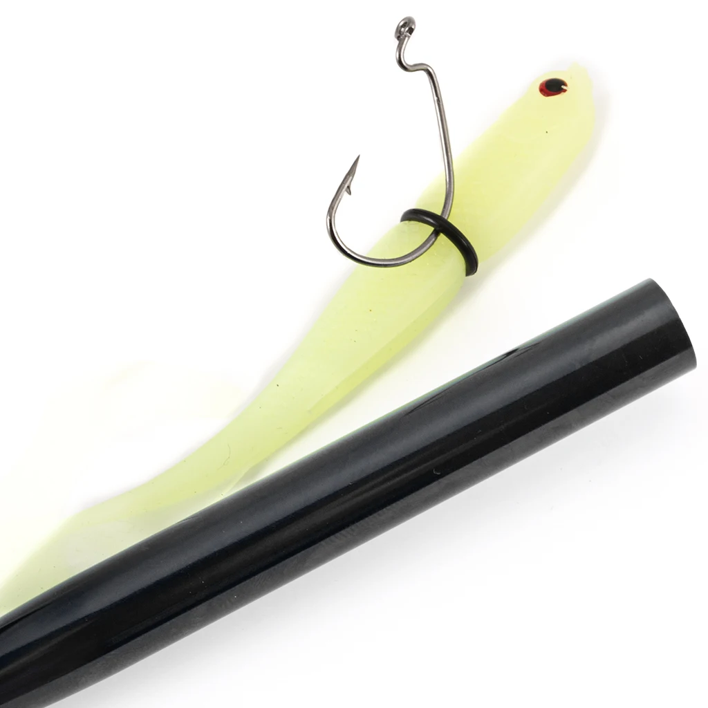 Aluminium Alloy Wacky Rig Tool with Coiled Lanyard and Clip Tackle