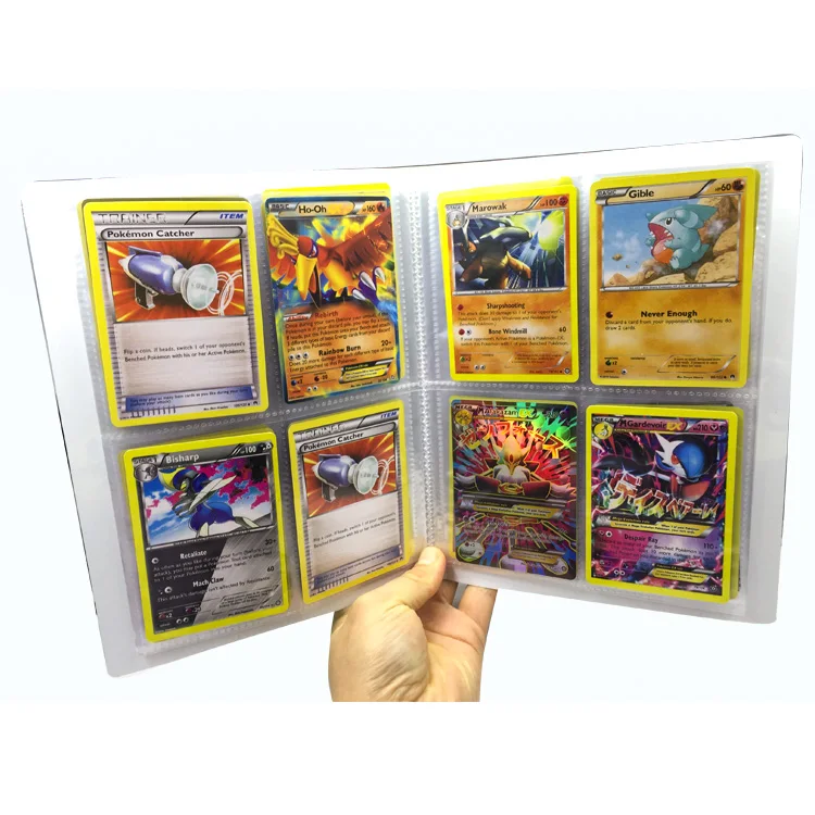 Takara Pokemon Card Album Hold 160/324 Cards Pikachu Table Board Game Toys PTCG Accessories Cards C