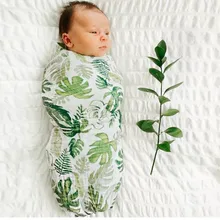 Mantas de muselina para recién nacidos, accesorios de fotografía, envoltorio suave de algodón orgánico, ropa de cama de bebé, Toalla de baño