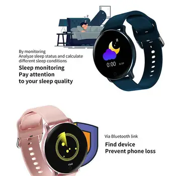 

2020 new Waterproof Smartband For Android IOS Fitness Smart Watch T2L6