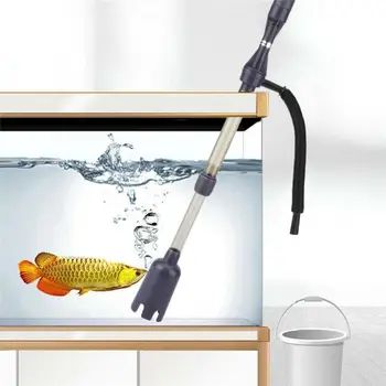 

Electric Aquarium Fish Tank Water Change Pump Aquarium Cleaning Tool Water Changer Gravel Cleaner Siphon Filter Pump