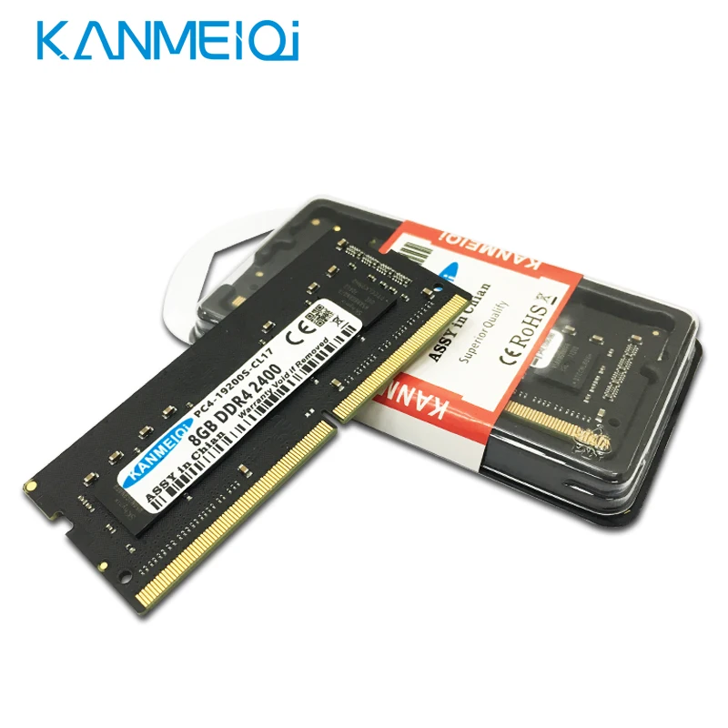 KANMEIQi оперативная память для ноутбука DDR4 4 ГБ 8 ГБ 16 ГБ 2133 МГц 2400 МГц 2666 МГц 1,2 в SO-DIMM модуль для ноутбука