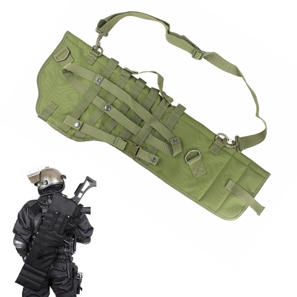 AG Тактический Чехол-кобура для ружья ножны Molle Rifle Sling Чехол-Сумка Molle system чехол для пистолета для охоты на открытом воздухе - Цвет: AG