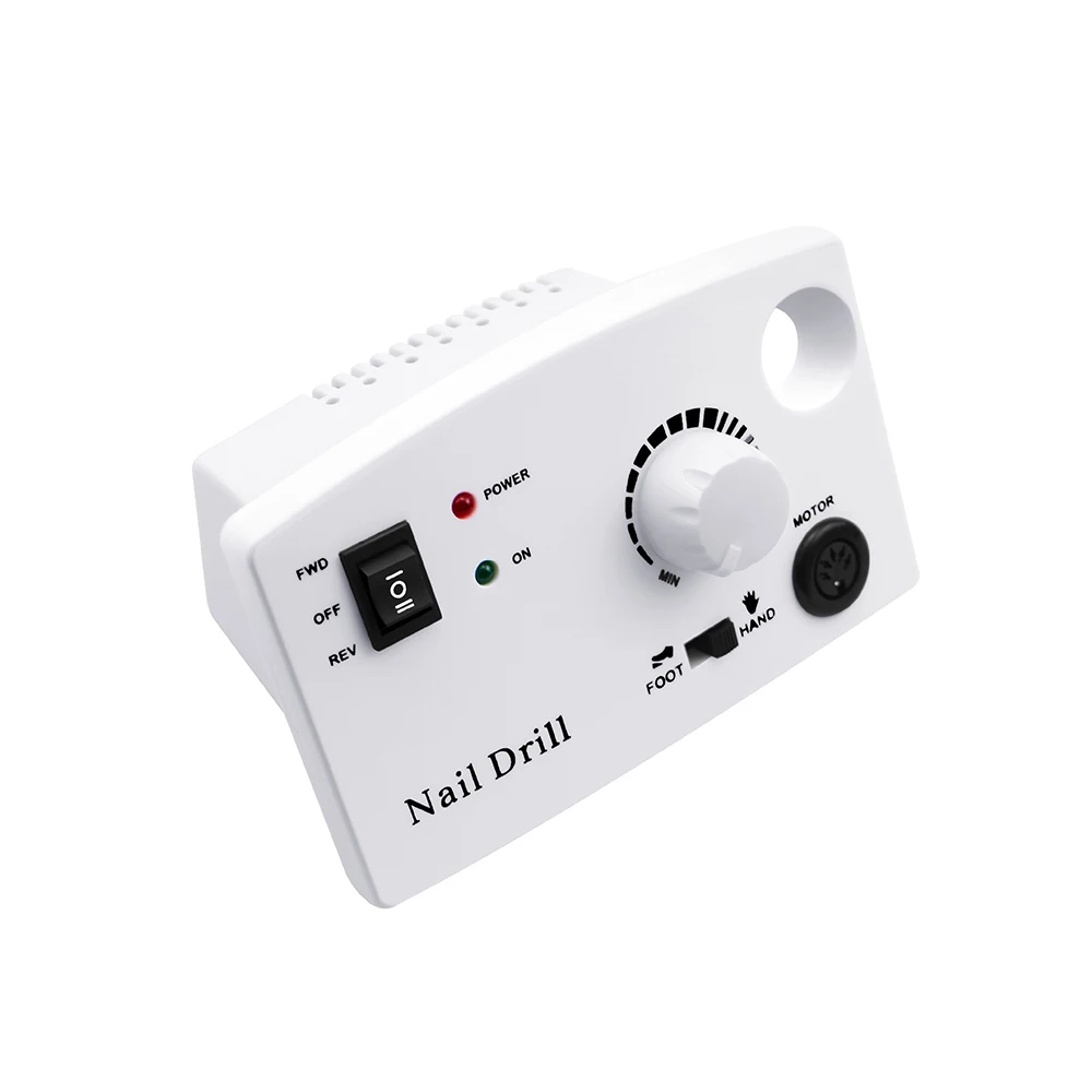 Cena 35000 20000 obr min 25 12 W elektryczne paznokci wiertła maszyna do manicure Pedicure akcesoria do paznokci narzędzie pilnik do paznokci z 6 do paznokci wiertła