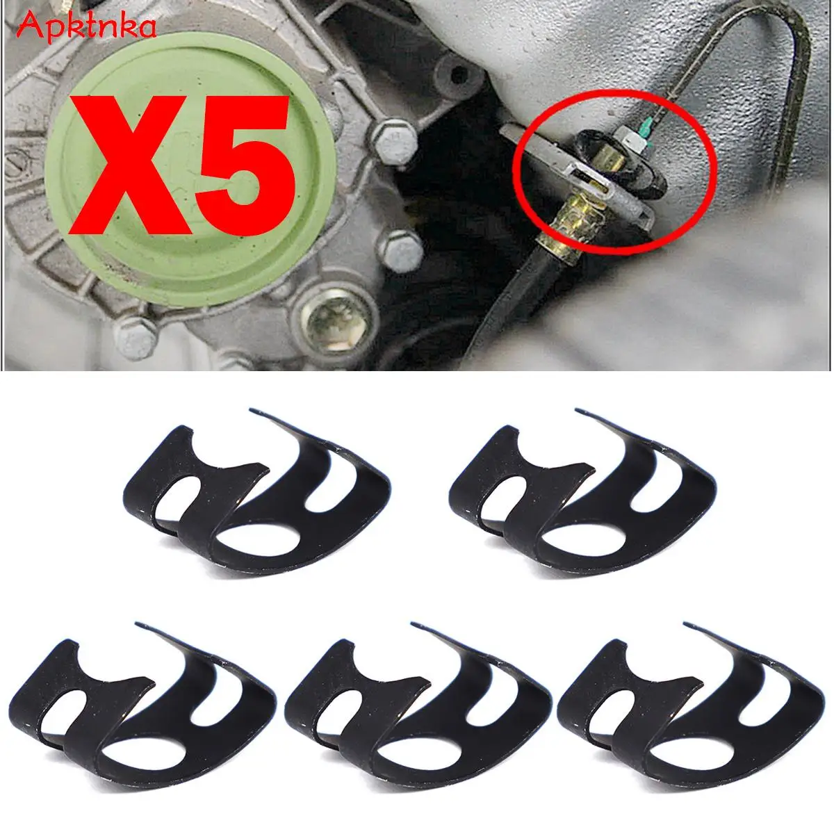 5x для VW Модели Amarok Caddy Golf Jetta Lupo Passat Crafter Polo Sharan Touareg UP T4 T5 тормозной шланг пружинный