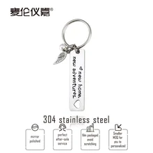 Новоселье из нержавеющей стали брелок дом новые приключения украшение в виде жемчужины кулон в настоящее время доступен