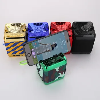 

TG128 Mobile Phone Holder Handsfree Bluetooth Speaker Portable Wireless Subwoofer Boombox Loudspeaker Caixa De Som FM F4030C