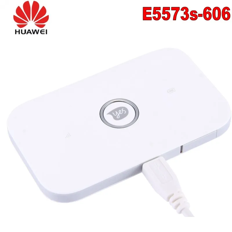 Разблокированный huawei E5573s-606 портативный LTE FDD мобильный Wifi 150 Мбит/с 4G LTE беспроводной маршрутизатор со слотом для sim-карты(плюс антенна