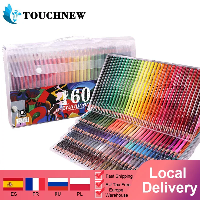 

160 Colors Professional Oil Color Pencils Set Artist Painting Sketching Wood Color Pencil Artist Painting