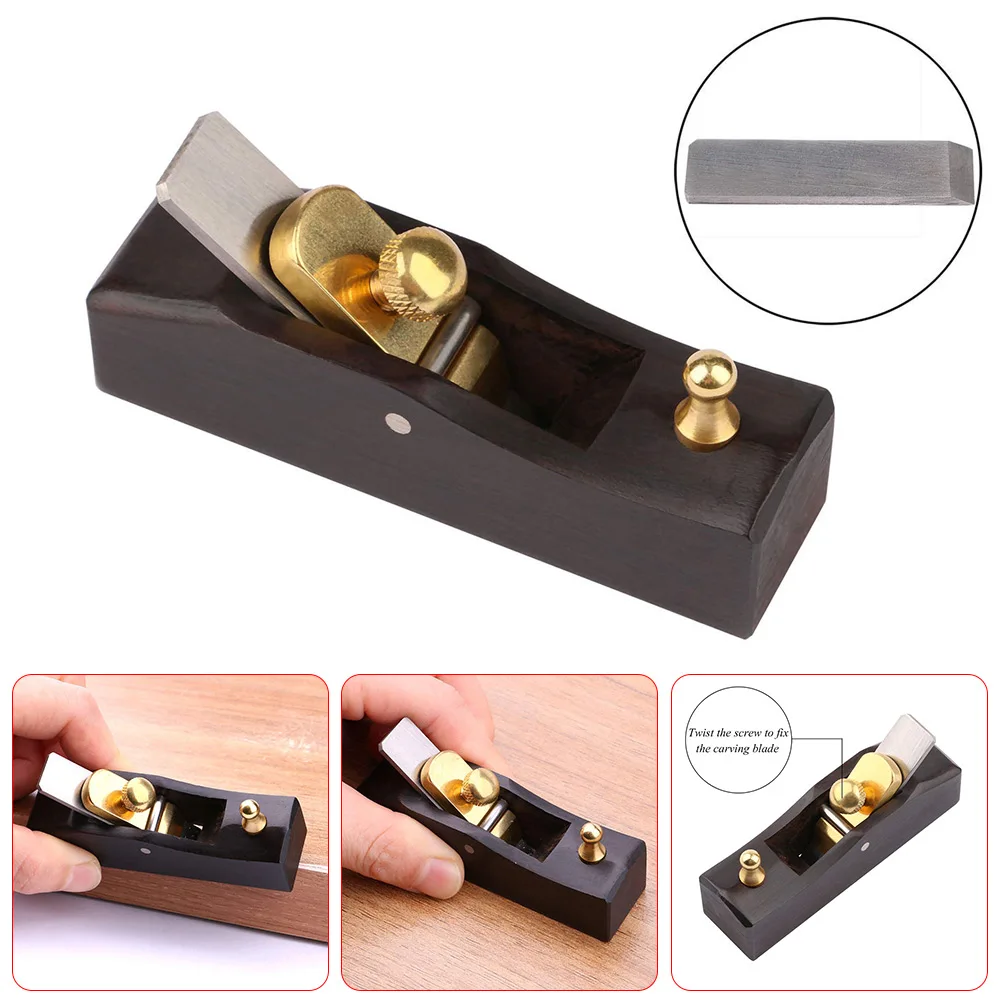 Mini Wood Planer Hand Tool Flat Bottom Wood Trimming Plane for Woodworking Wooden Planing UND Sale
