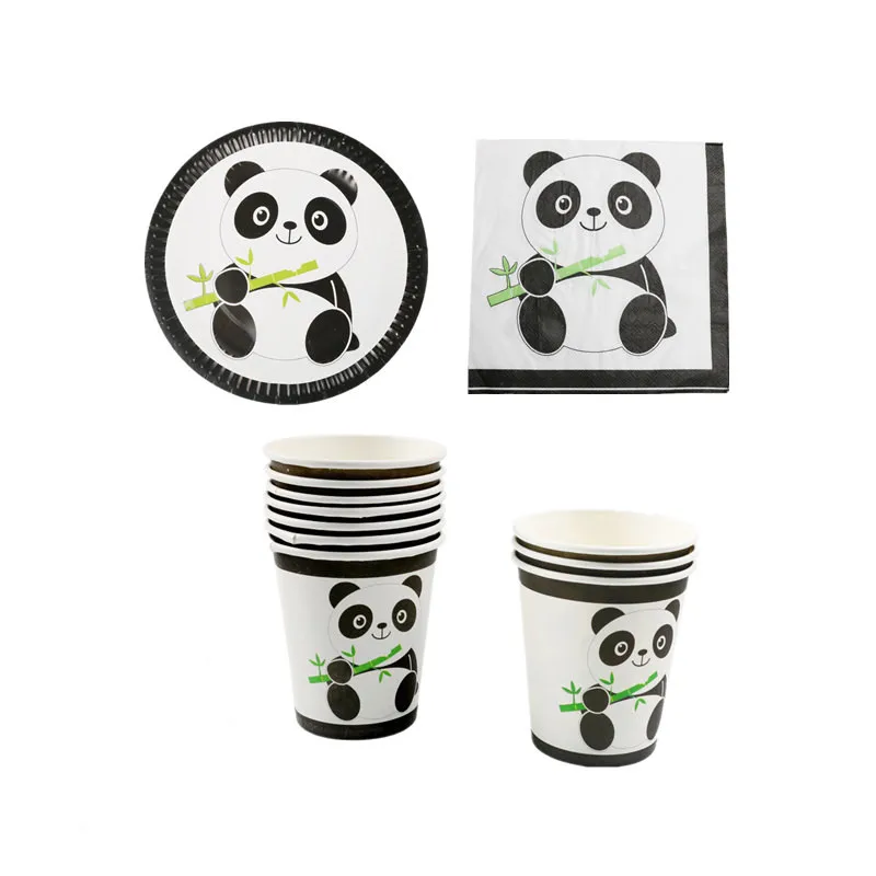 Для выведения токсинов 40 шт носки для малышей с милым рисунком панды тема посуда