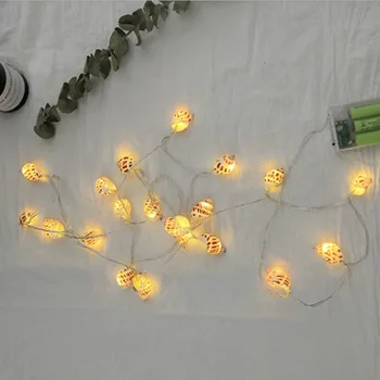 

Sea Shell Lights Romantic Warm White Conch Seashell Led String Light Valentine's Day Wedding Party Lighting Decoration