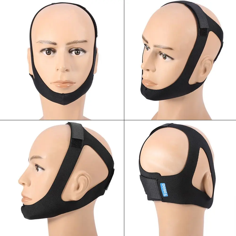 

Anti Snoring Device Sleep Apnea Anti Snoring Strap Chin Strap Stop Snoring Sleep Support ealth Care Tool Belt for Sleeping