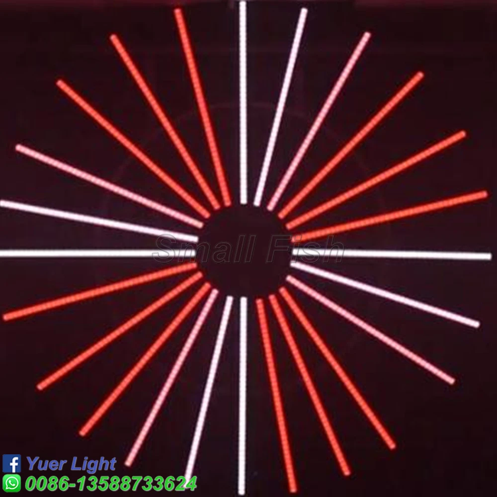 40X0,5 Вт RGB светодиодный пиксельный светильник с контрольным устройством индивидуальное управление Настенный светильник Ночной клуб вечерние DJ диско сценический светильник ing