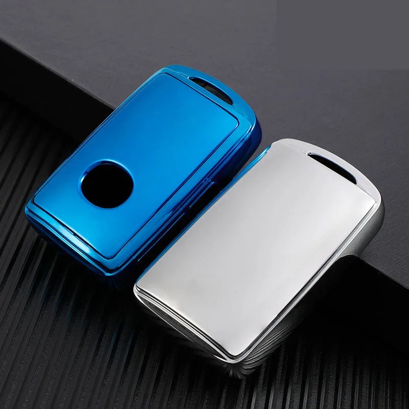 Fob chiave a distanza di Shell della cassa della copertura dell'automobile di TPU per Mazda 3 CX5 Alexa CX3 CX4 CX-5 CX8 CX-30 CX30 2019 2020 accessori automatici del protettore - H2d735e70bc6a401486283dea85e6f18bw