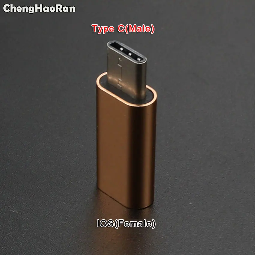 ChengHaoRan 8Pin IOS к Micro USB адаптер конвертер для iPhone 5 5S 6 6s плюс Android зарядное устройство разъем типа C к Micro USB/IOS