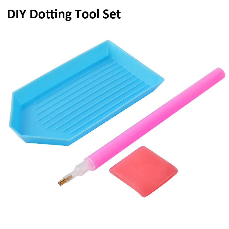 DIY Dotting Tool Set 1 упаковка светящийся хрустальный AB Стразы для ногтей Mix Размеры блестящее стекло камень 3D браслеты с подвесками стразы с плоской задней частью флуоресцентный ноготь искусство украшения - Цвет: DIY Dotting Tool Set