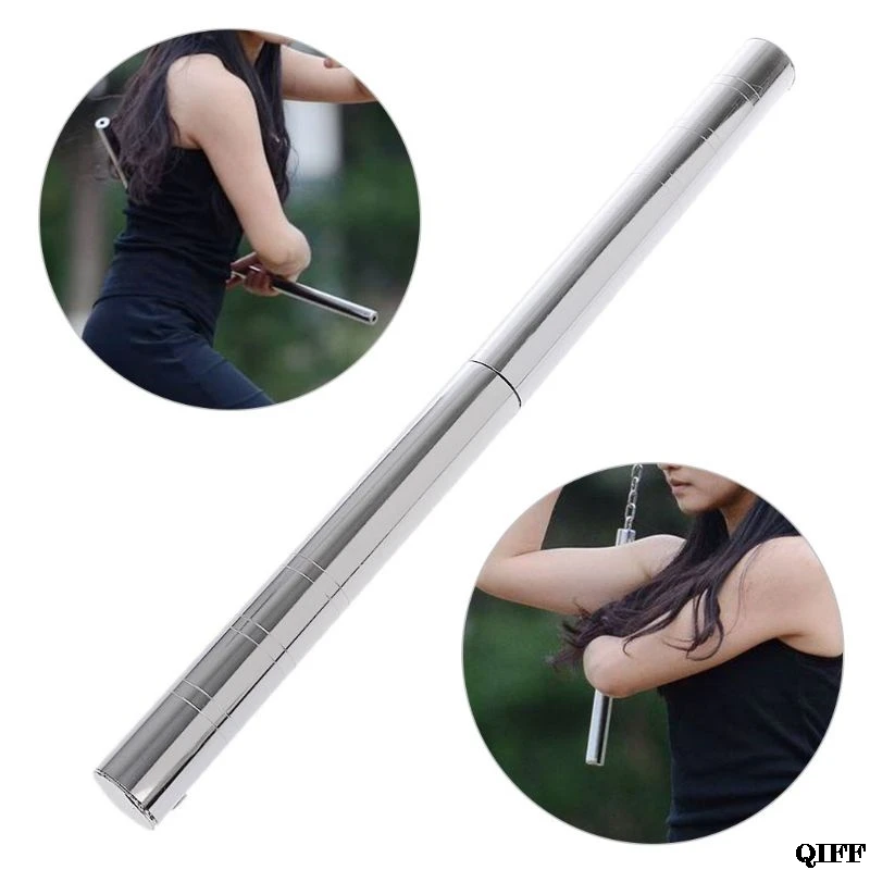 

Nunchucks Portable Iron Double Truncated Sticks Training Equipment Outdoor Sport