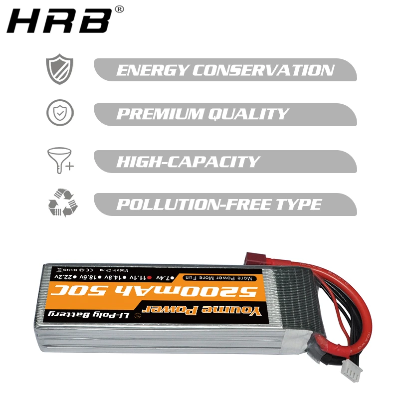 Youme-3S-5200mah-Lipo-Battery-11-1V-XT60-T-Deans-XT90-EC5-EC3-TRX-RC-Parts