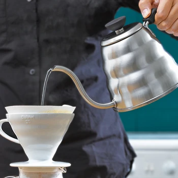 

1 L Stainless Steel Coffee Drip Gooseneck Kettle Teapot Kettle Tea Maker Hight Quality Water Bottle Kitchen Accessory Botella