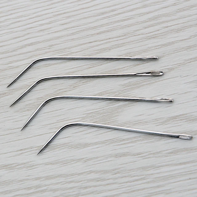 Plussign C Curved Needles Hand Sewing Needles Not Rusty Weaving