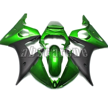 Полный комплект обтекателей для Yamaha YZF600 R6 2003 2004 2005 YZF R6 03 04 05 ABS пластик впрыска кузова мотоцикла зеленый плоский черный