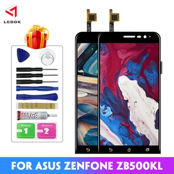 

100%Test LCD For Asus Zenfone Go ZB500KL X00AD X00ADC X00ADA LCD Display Touch Screen Digitizer Assembly Panel Replacement Parts