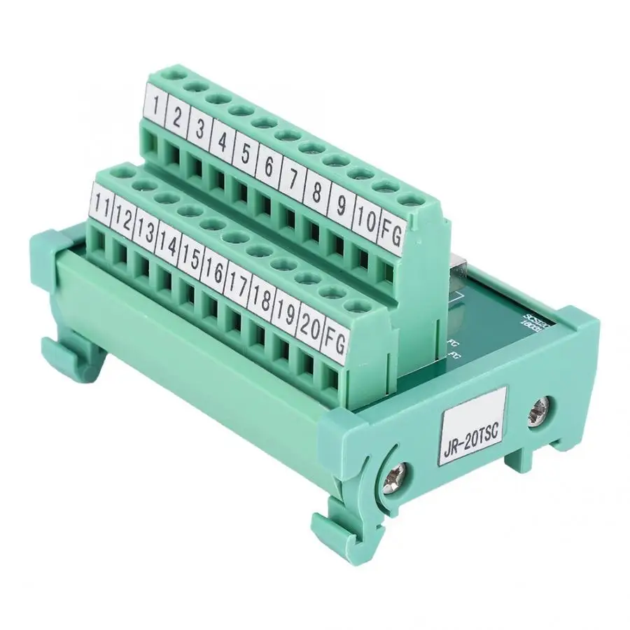 SCSI 20P ПЛК плата клеммный блок разъем Клеммный сигнал адаптер плата клеммные блоки модуль