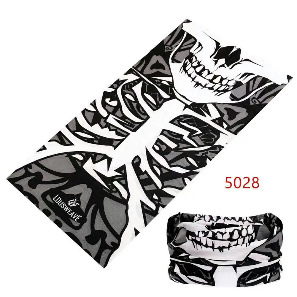 Men Women Colorful Flexibility Windproof Cycling Bandana Turban Fishing Headband Head Scarf Face Shield Outdoor Sports Accessory