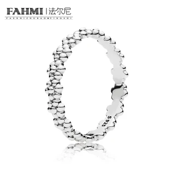 

FAMHI 100% 925 Sterling Silver 1:1 Authentic Classic 191035 DAISIES RING Exquisite Women Wedding Ring Jewelry