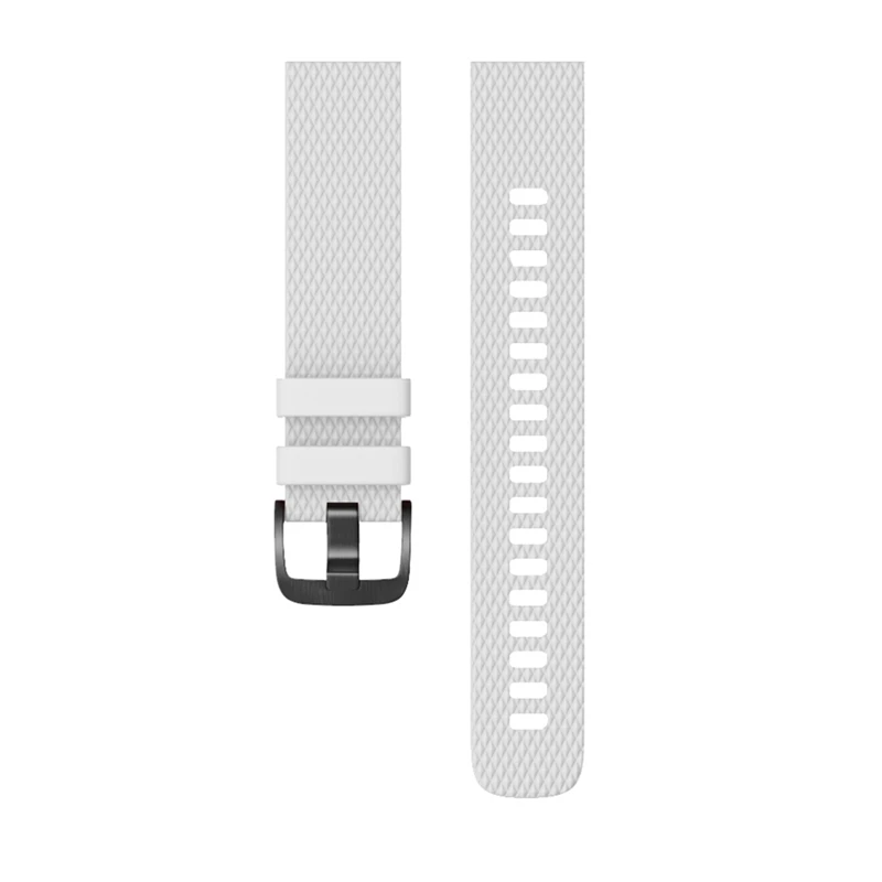 Новые регулируемые силиконовые наручные часы полосы с принтом булавка пряжка Замена аксессуары 42 мм - Цвет: QJ2268W2
